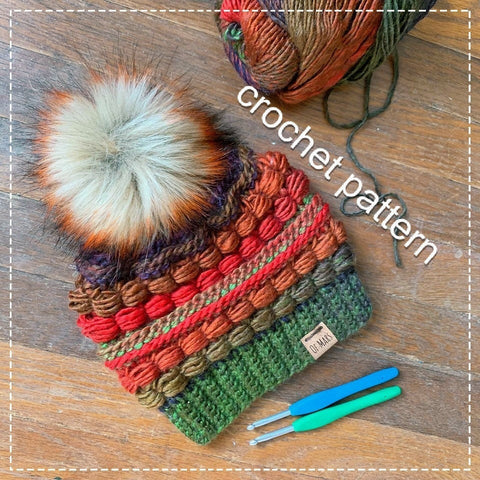 Block Party Hat - Crochet Pattern