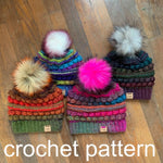 Block Party Hat - Crochet Pattern