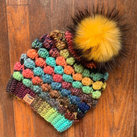 Dot Stack Hat - Crochet Pattern