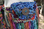 Sari Silk Fringe Overskirt - Crochet Pattern