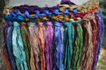 Sari Silk Fringe Overskirt - Crochet Pattern