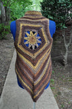 Blossom Mandala Vest - Crochet Pattern