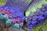 Bobbly Fingerless Gloves - Crochet Pattern