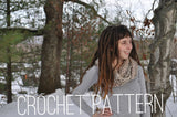 Snow Day Infinity Scarf - Crochet Pattern