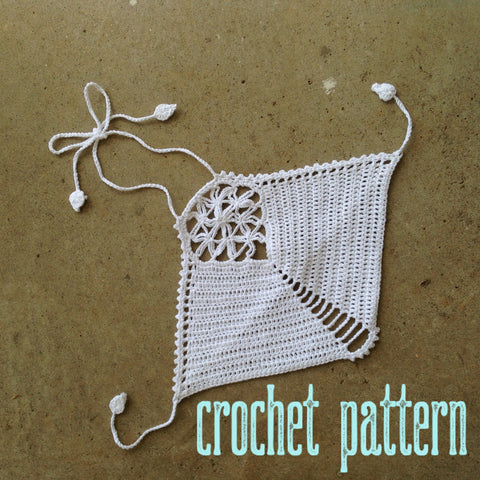 Flower of Life Crop Top - Crochet Pattern