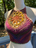 Dahlia Crochet Crop Top