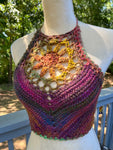 Dahlia Crochet Crop Top